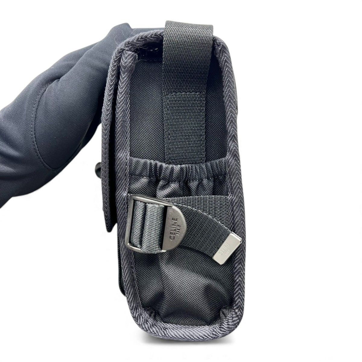 CELINE 希少 展示品級 セリーヌ スモール トレッキング メッセンジャー