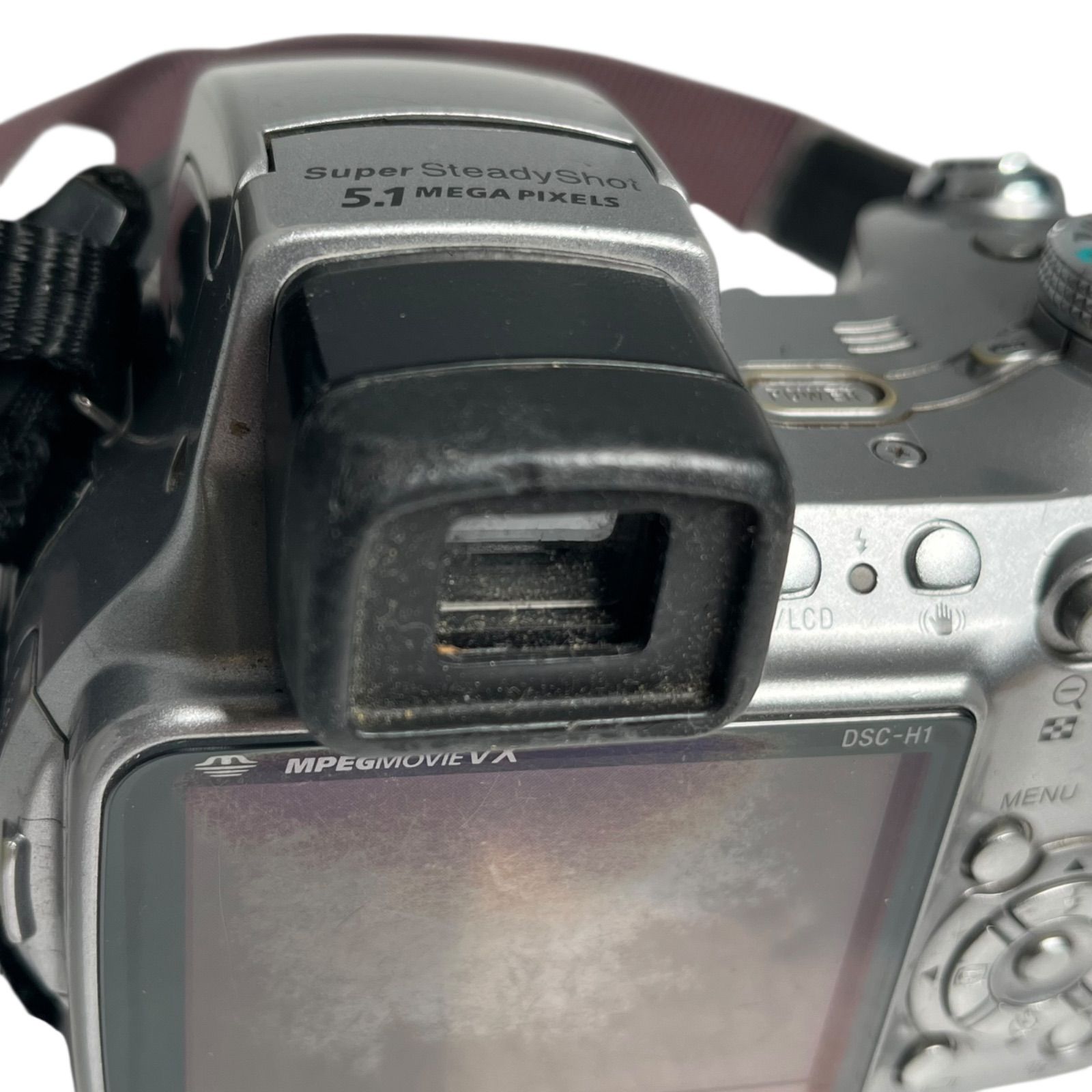 管2512-248】ジャンク☆SONY ソニー Cyber-shot DSC-H1 510万画素 光学