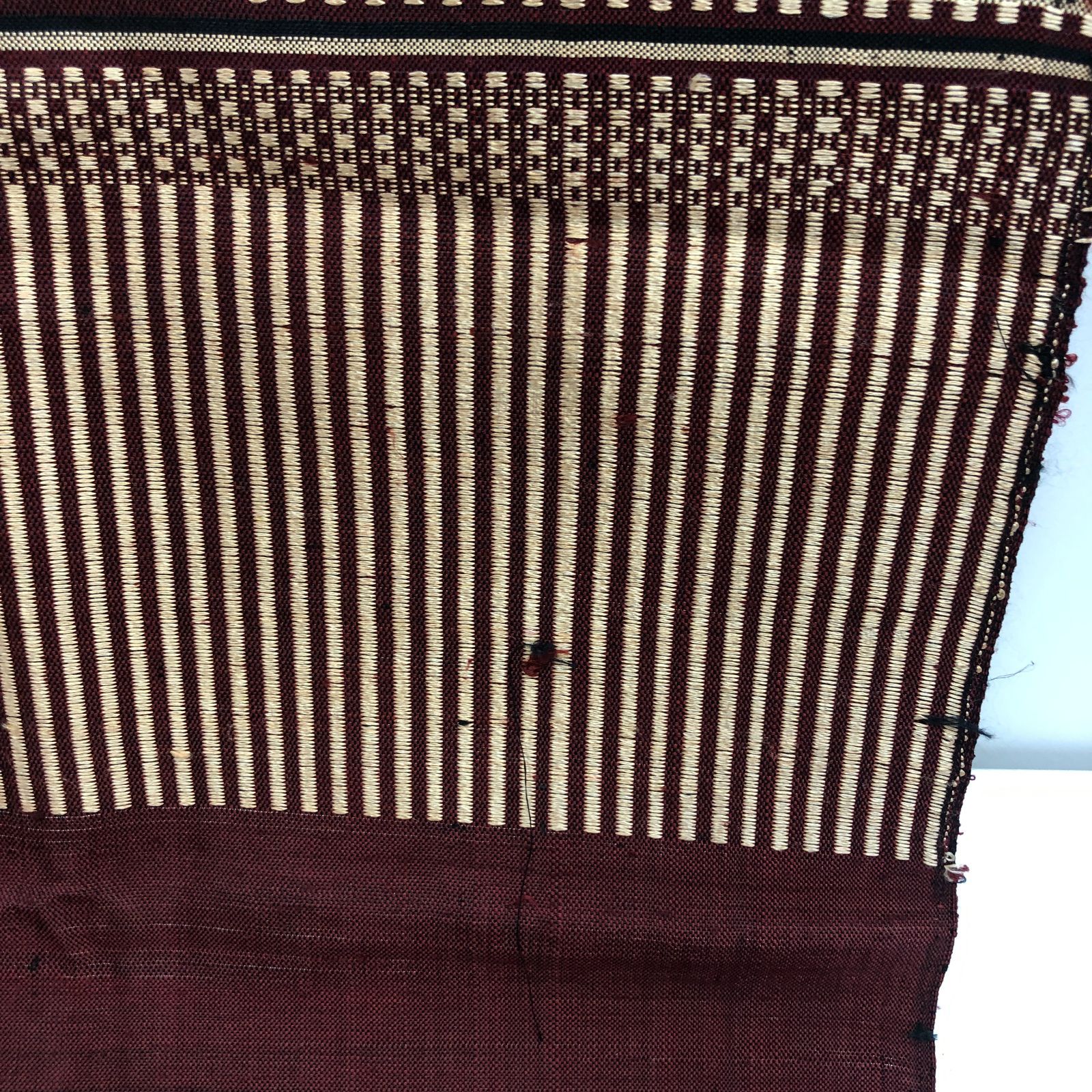 ラオス 手織り 布 シルク 絹 刺繍 ストール ショール タペストリー