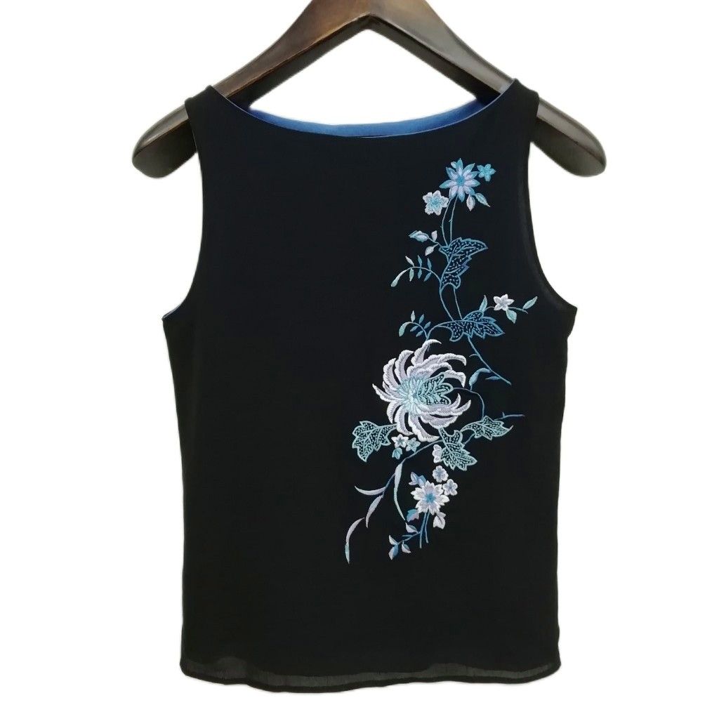 ヴィヴィアンタム VIVIENNE TAM 2002 ショップ アーカイブ 花柄 刺繍