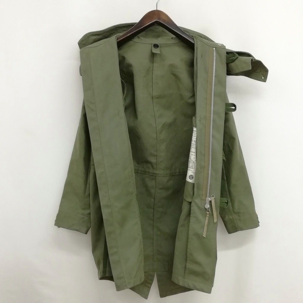 デンハム DENHAM RE-CUT PARKA ミリタリー モッズ コート XS オリーブ
