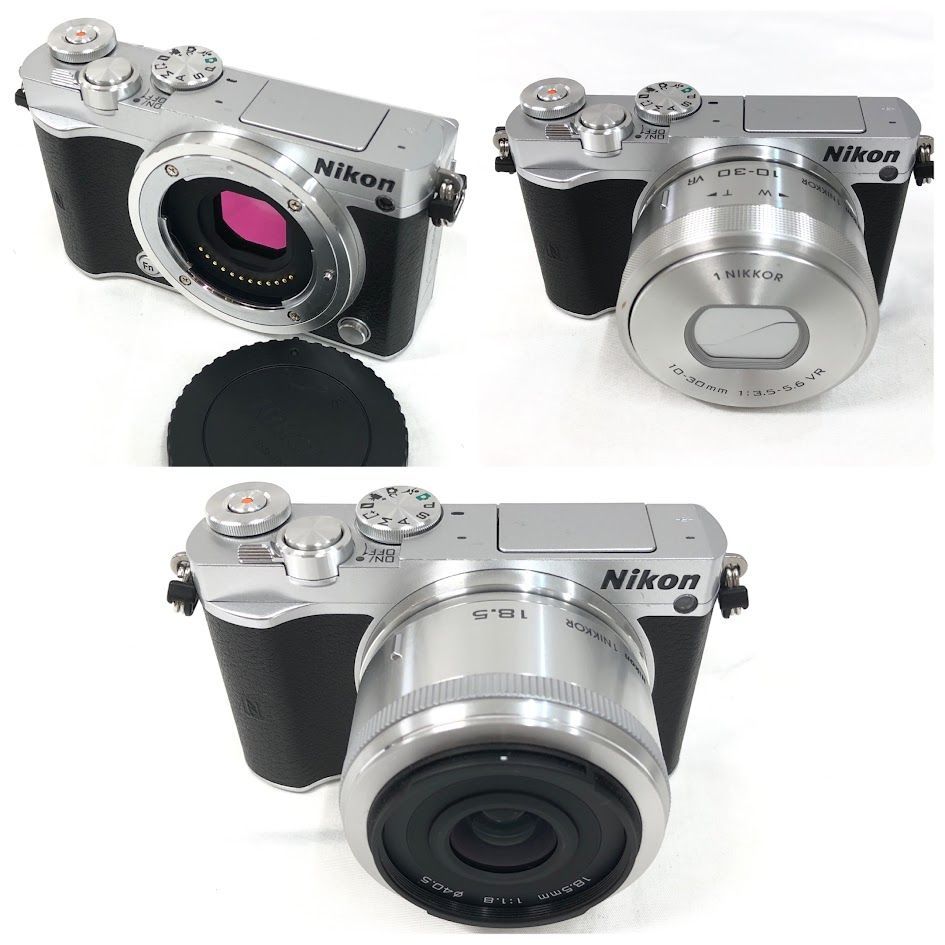 ジャンク】Nikon ミラーレス一眼 Nikon1 J5 ダブルレンズキット