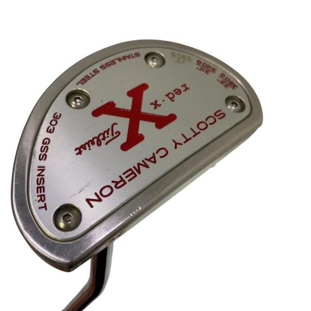 中古】 タイトリスト SCOTTY CAMERON RED X 35インチ パター PT