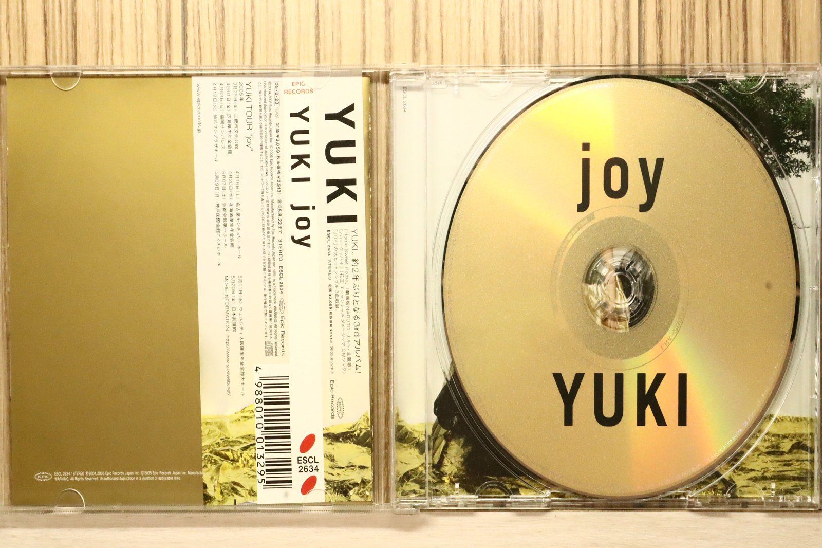 国内盤CD☆ユキ/YUKI□ joy 【ESCL2634/4988010013295】X74086 - メルカリ