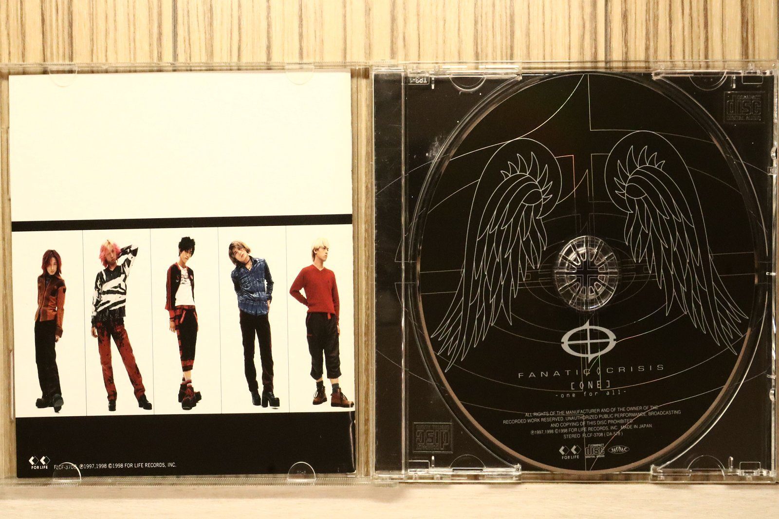 国内盤CD☆ファナティック◇クライシス/FANATIC◇CRISIS□ ONE-one for