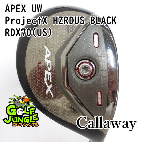 APEX UW 19° レフティ　激レアハザーダスシャフト付き APEX UW 19° レフティ 激レアハザーダスシャフト付き APEX UW 19