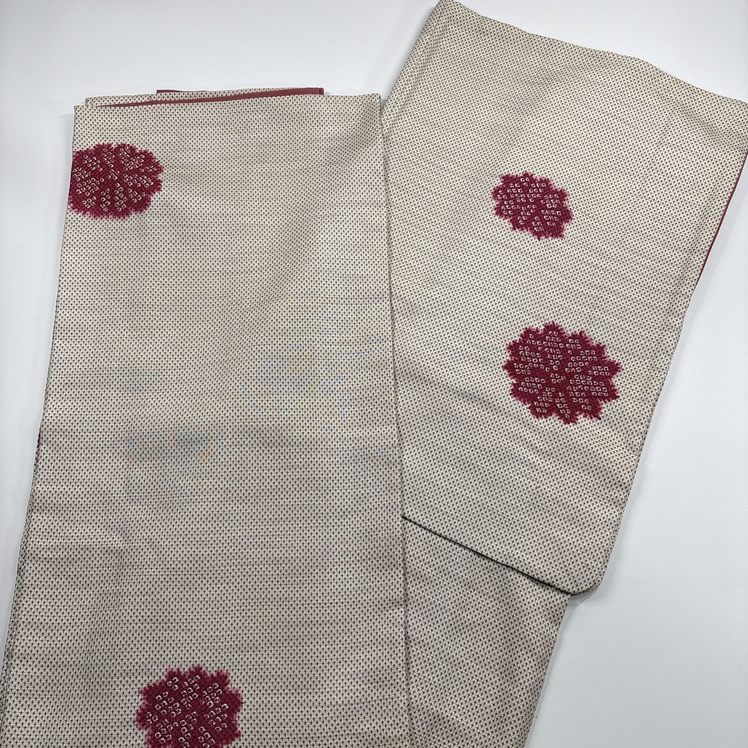 紬 6枚 正絹 着物まとめ売り 同梱購入歓迎 リメイク用 着付け練習用