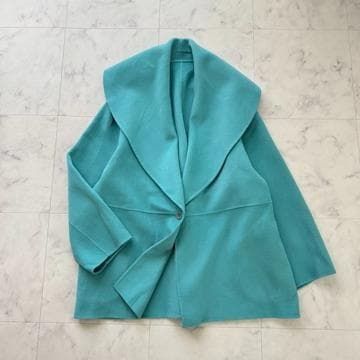 美品 Plage プラージュ ハミルトンワイドカラーショートコート