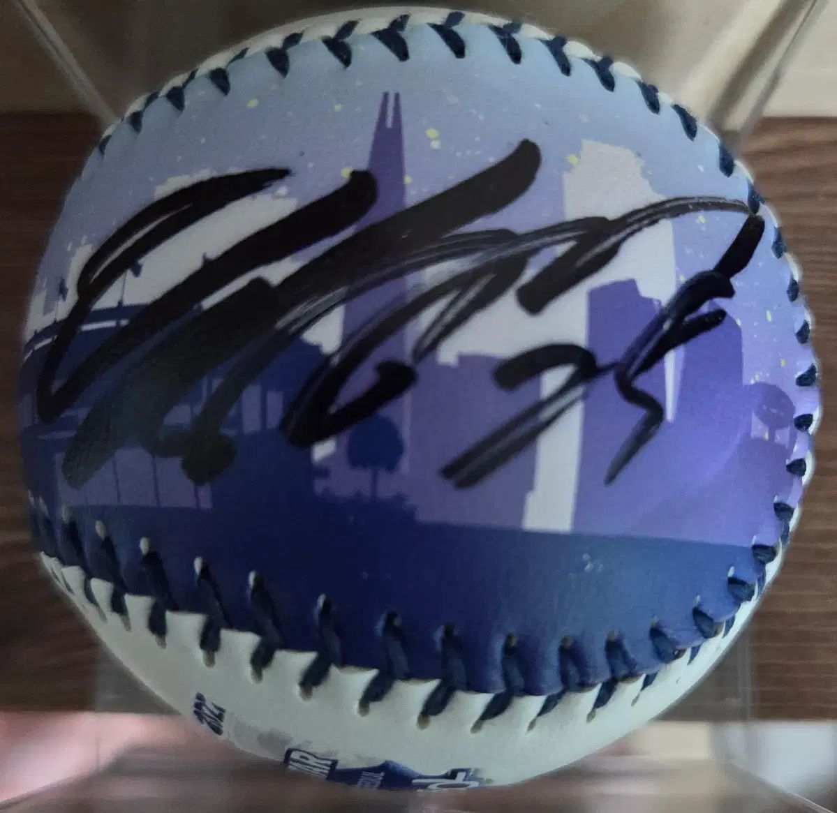 NCダイノス 斗山ベアーズ 梁 義智（ヤン・ウィジ） サインボール 2022