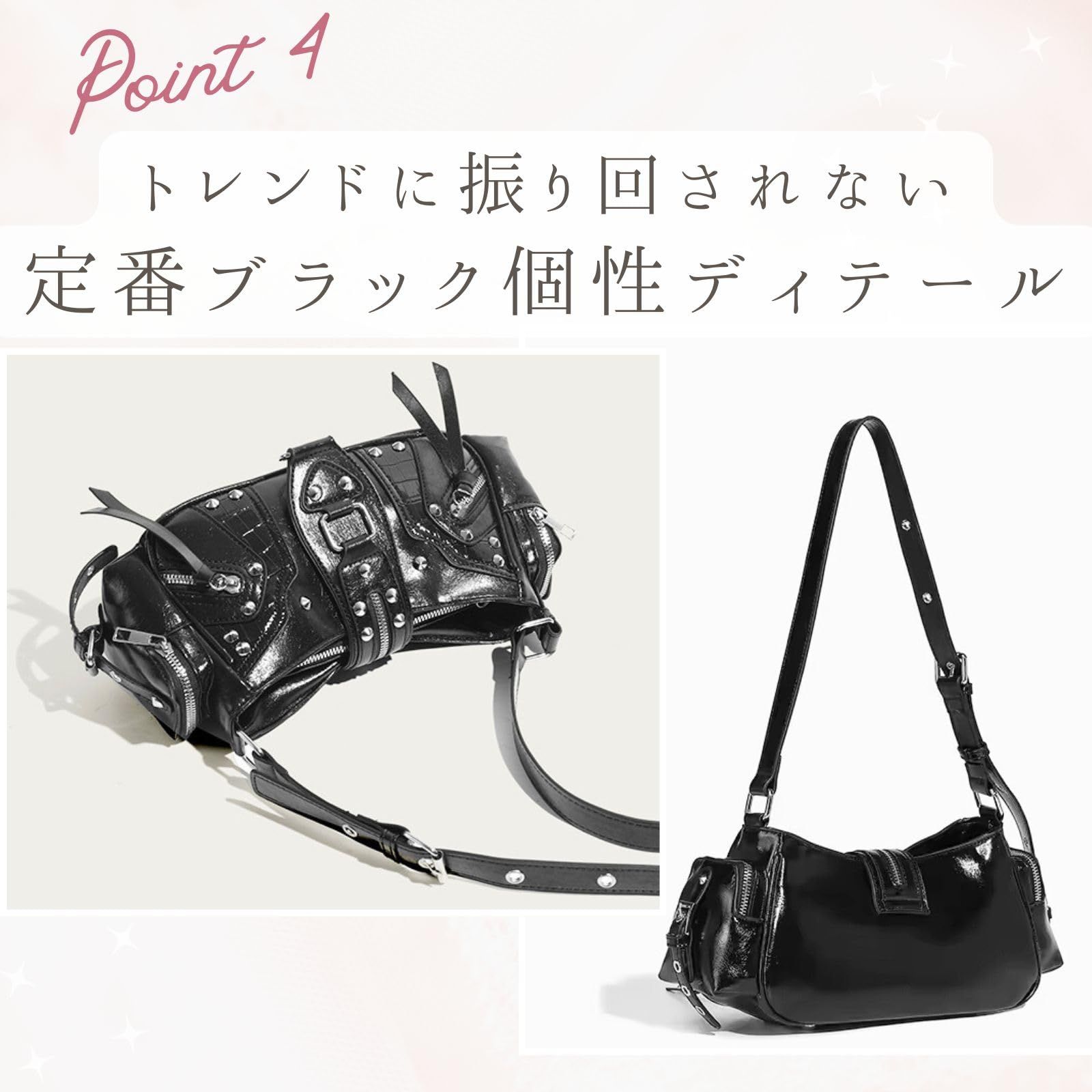 ハルジオ] ホーボーバッグ ショルダーバッグ レディース ミニ