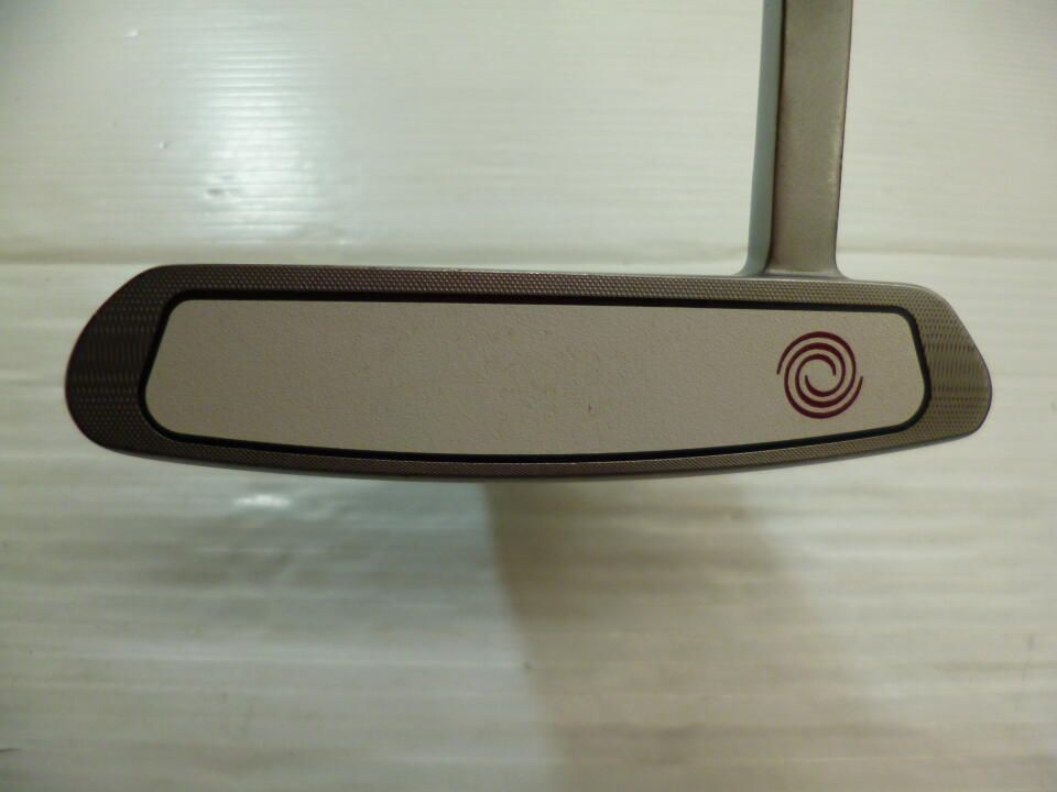 オデッセイ ﾎﾜｲﾄ ﾎｯﾄ OG 2-BALL BLADE TOUR LINED パター 中古【最短