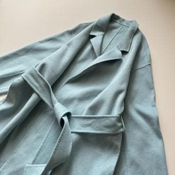 美品 Plage プラージュ ハミルトンベルテッドコート ハミルトンウール