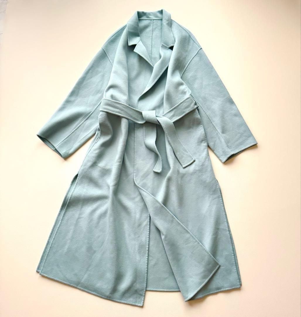 美品 Plage プラージュ ハミルトンベルテッドコート ハミルトンウール