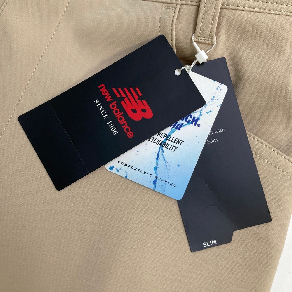 New Balance ベージュパンツ　ゴルフ　7 新品未使用 New Balance Golf（ニューバランスゴルフ） ニューバランス パンツ