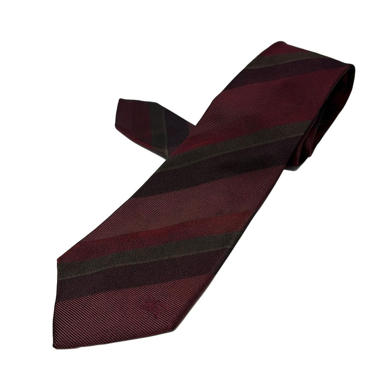 Burberry LONDON(バーバリーロンドン) ネクタイ メンズ - ボルドー