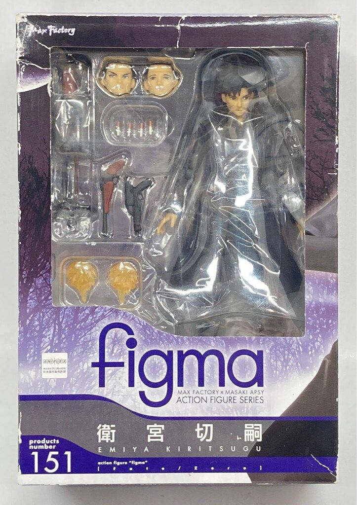 MAXFACTORY figma Fate/Zero 衛宮切嗣 151 Saber Factory Figma eBay