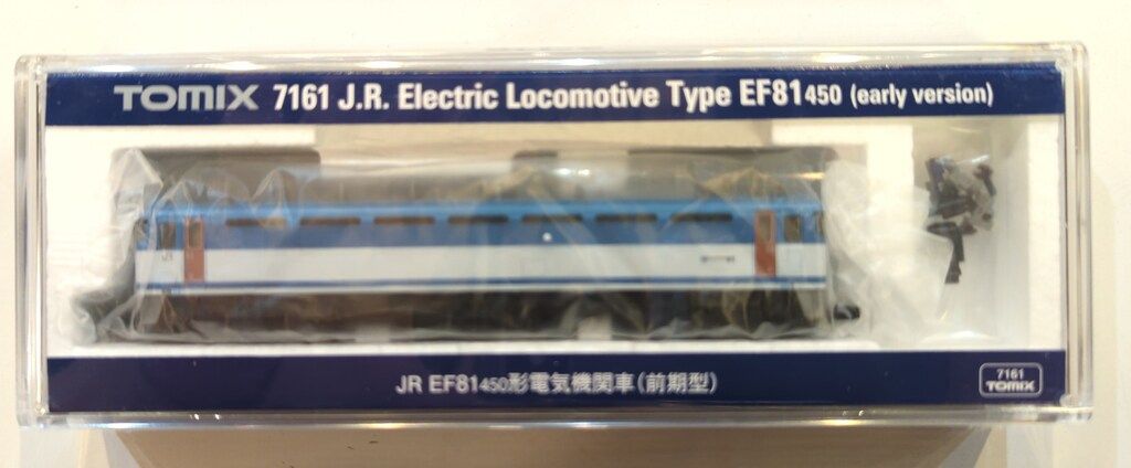 トミーテック TOMIX Nゲージ JR EF81-450形 電気機関車 (前期型) 7161