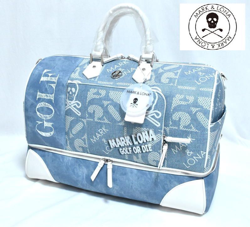 から　マークアンドロナ mark & lona ゴルフバッグ ボストン 定価8万300円】新品 MARK & LONA FLOG Boston Bag MLS-4A-SB31 マーク