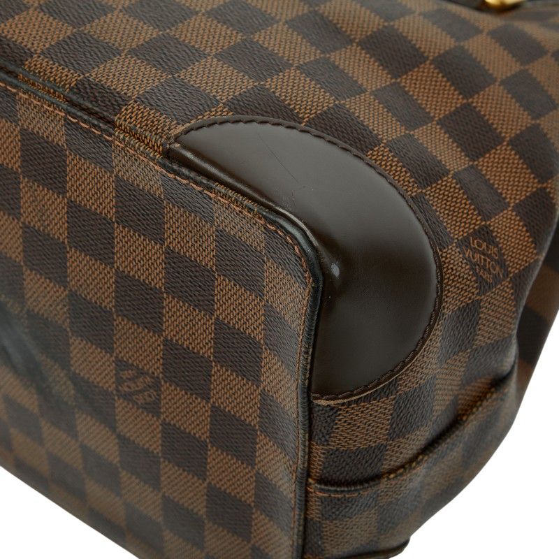 【美品❗✨】ルイヴィトン　ダミエ　エベヌ　ハムステッドPM ハンドバッグ LOUIS VUITTON（ルイ・ヴィトン） ハムステッドPM N51205 ブラウン