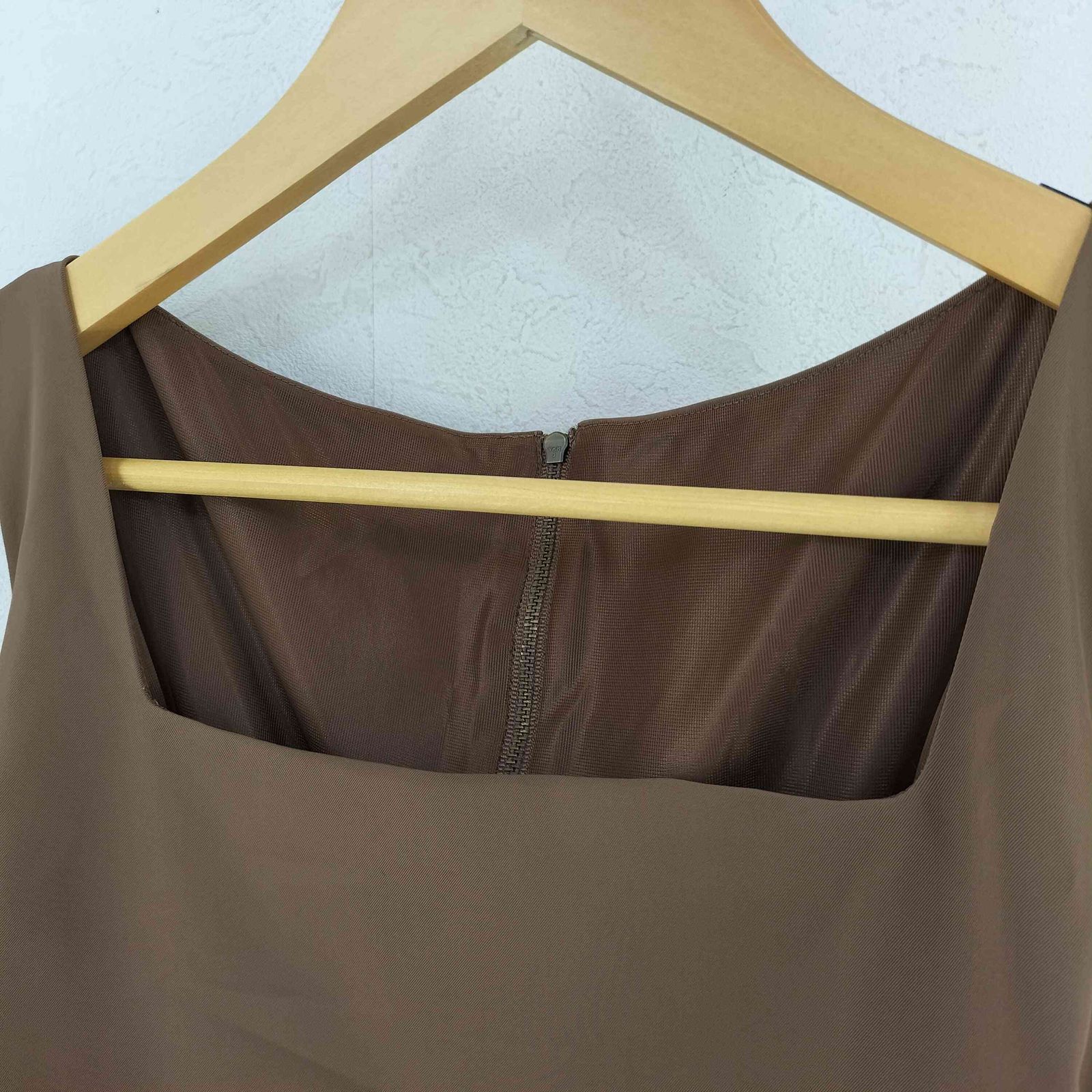 フォクシーニューヨーク FOXEY NEW YORK バックジップギャザー