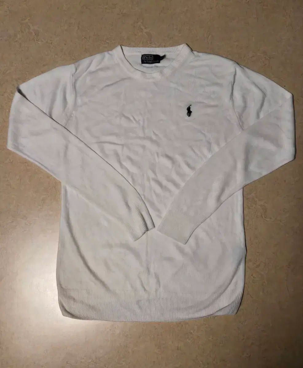 ポロ ラルフ ローレン ワッフル ニット 長袖 クルーネック Tシャツ