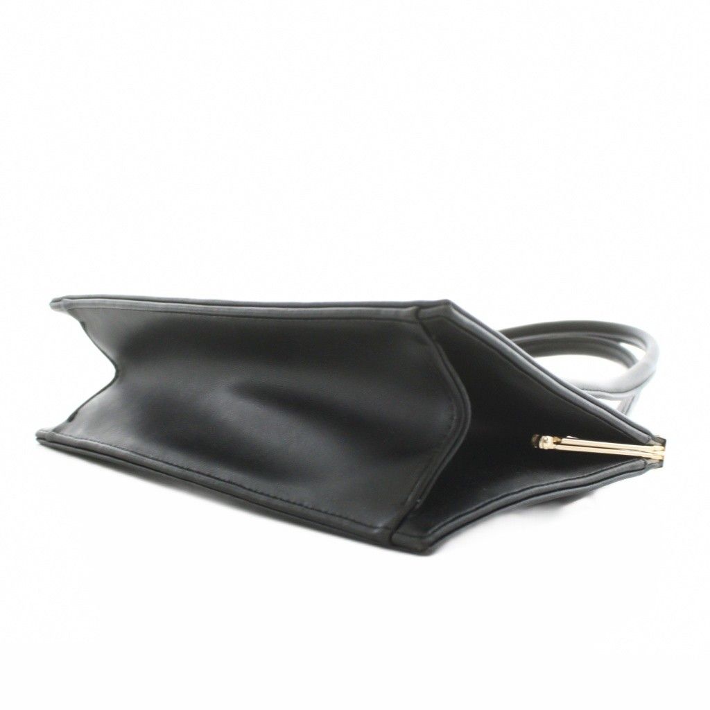 アニュアンス anuans ハンドバッグ 黒 ブラック /AN17 - メルカリ