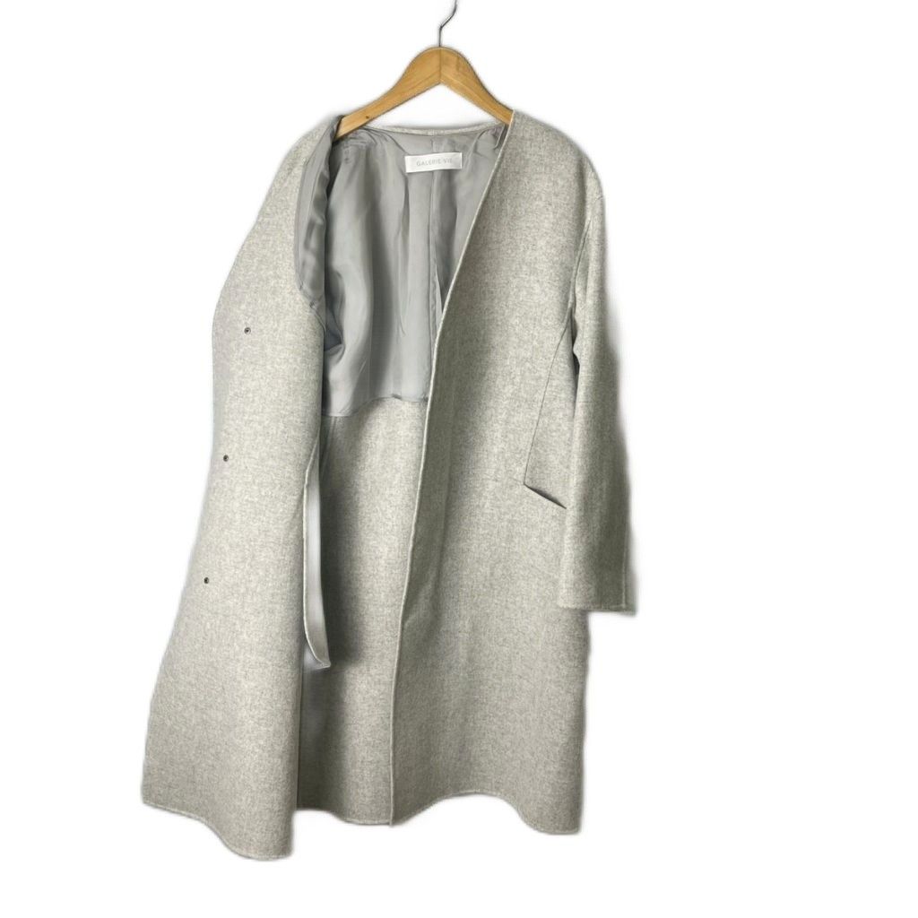 ギャルリーヴィー GALERIE VIE トゥモローランド ノーカラーコート