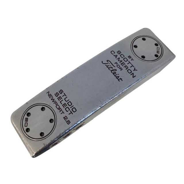 中古】 タイトリスト SCOTTY CAMERON STUDIO SELECT NEWPORT 2.6 33