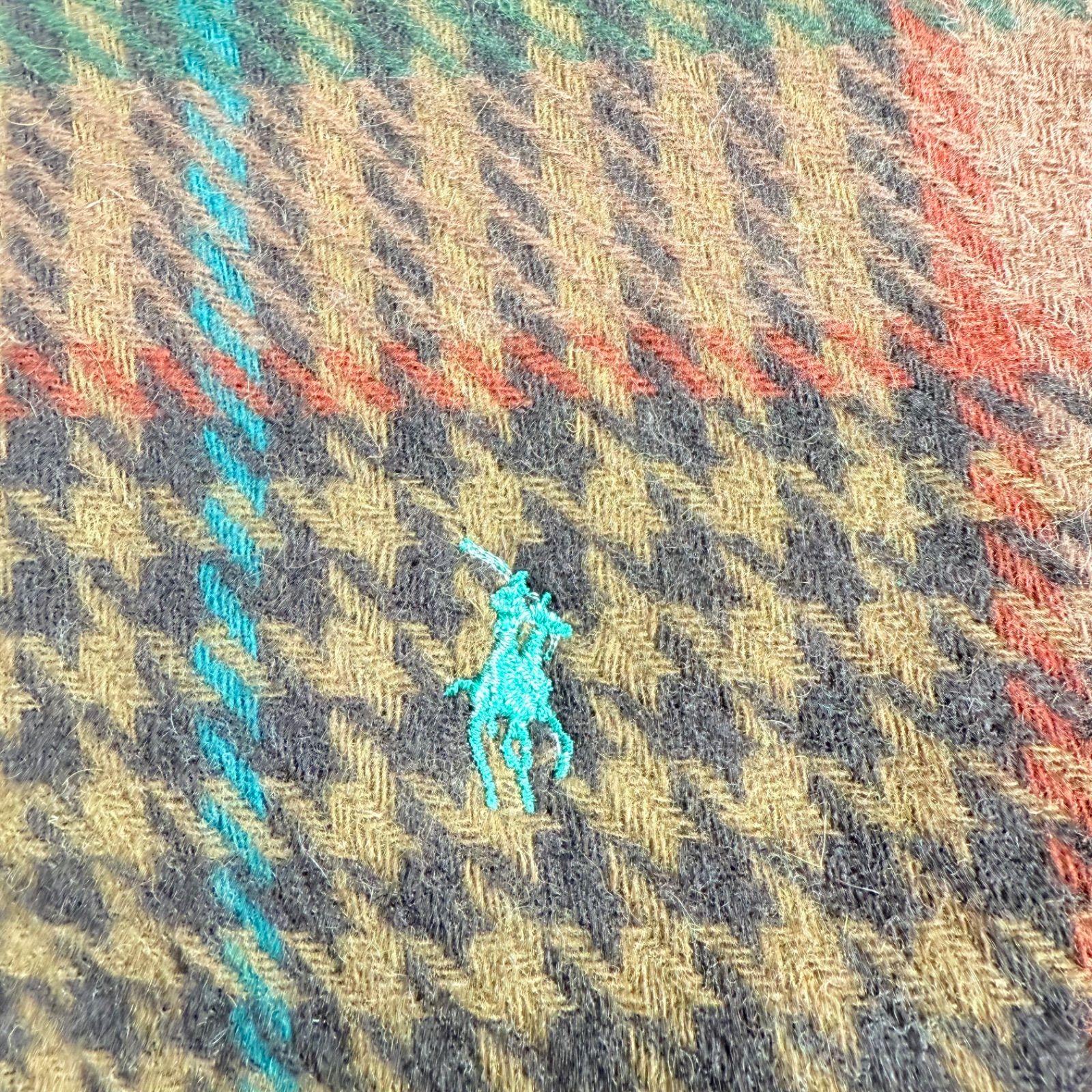 新品未使用 RALPH LAUREN ラルフローレン ウール100% 膝掛け