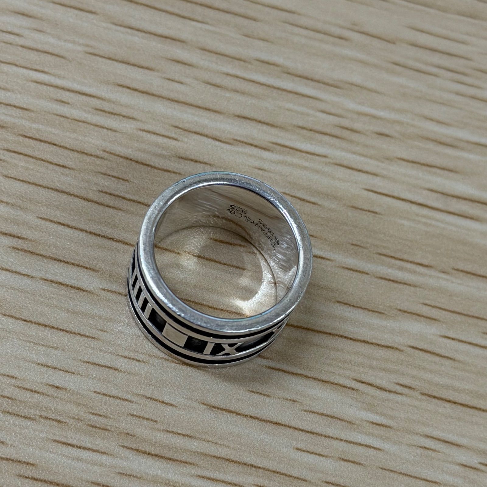 ◎1点限り Tiffany ティファニー アトラス ワイドリング SV925