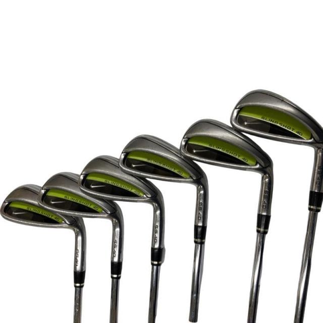 中古】 ナイキ SLINGSHOT 4D 6S アイアンセット IR SPEED STEP SL