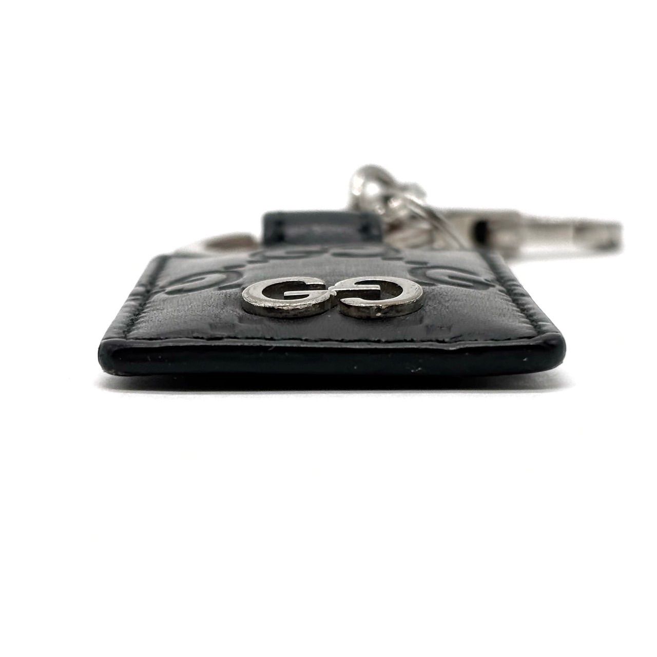 ✨良品✨ GUCCI グッチ GG柄 シマレザー マーモント キーケース