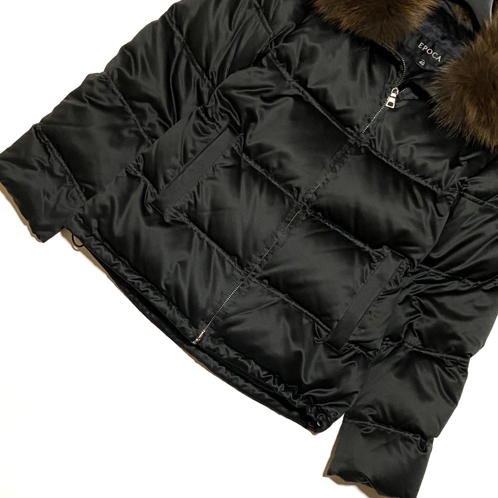 EPOCA エポカ ダウンジャケット 襟ファー フォックスファー ショート
