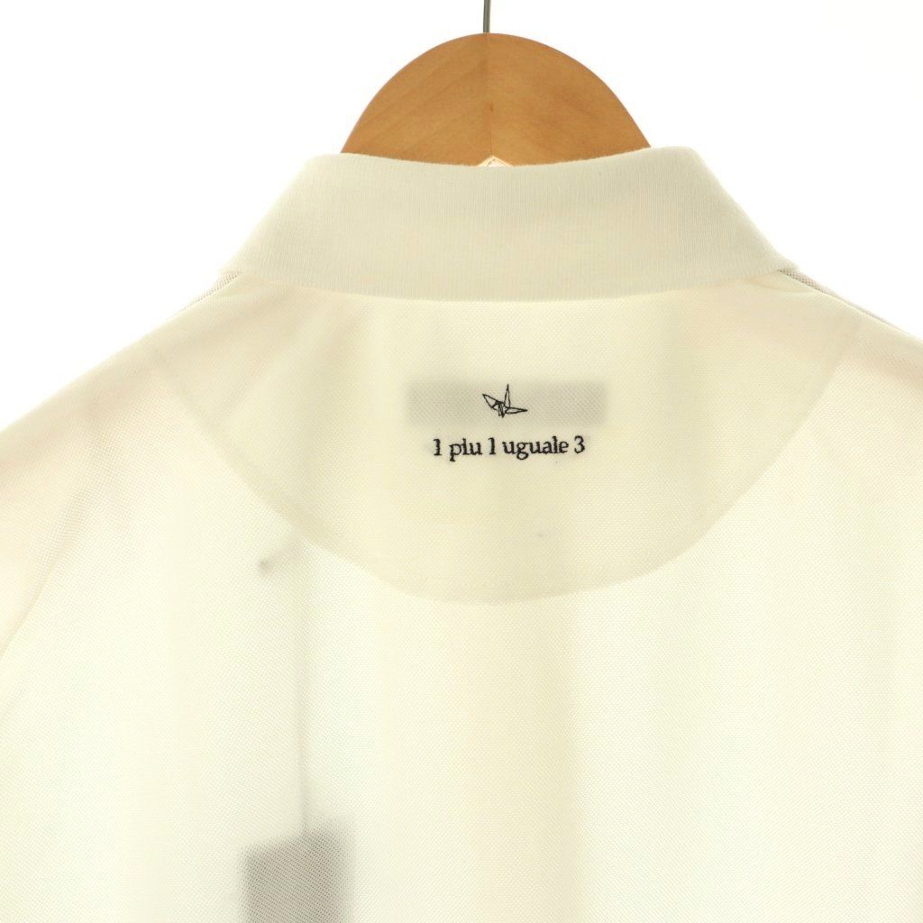 ウノ ピゥ ウノ ウグァーレ トレ 1piu1uguale3 ポロシャツ 半袖 M オフ