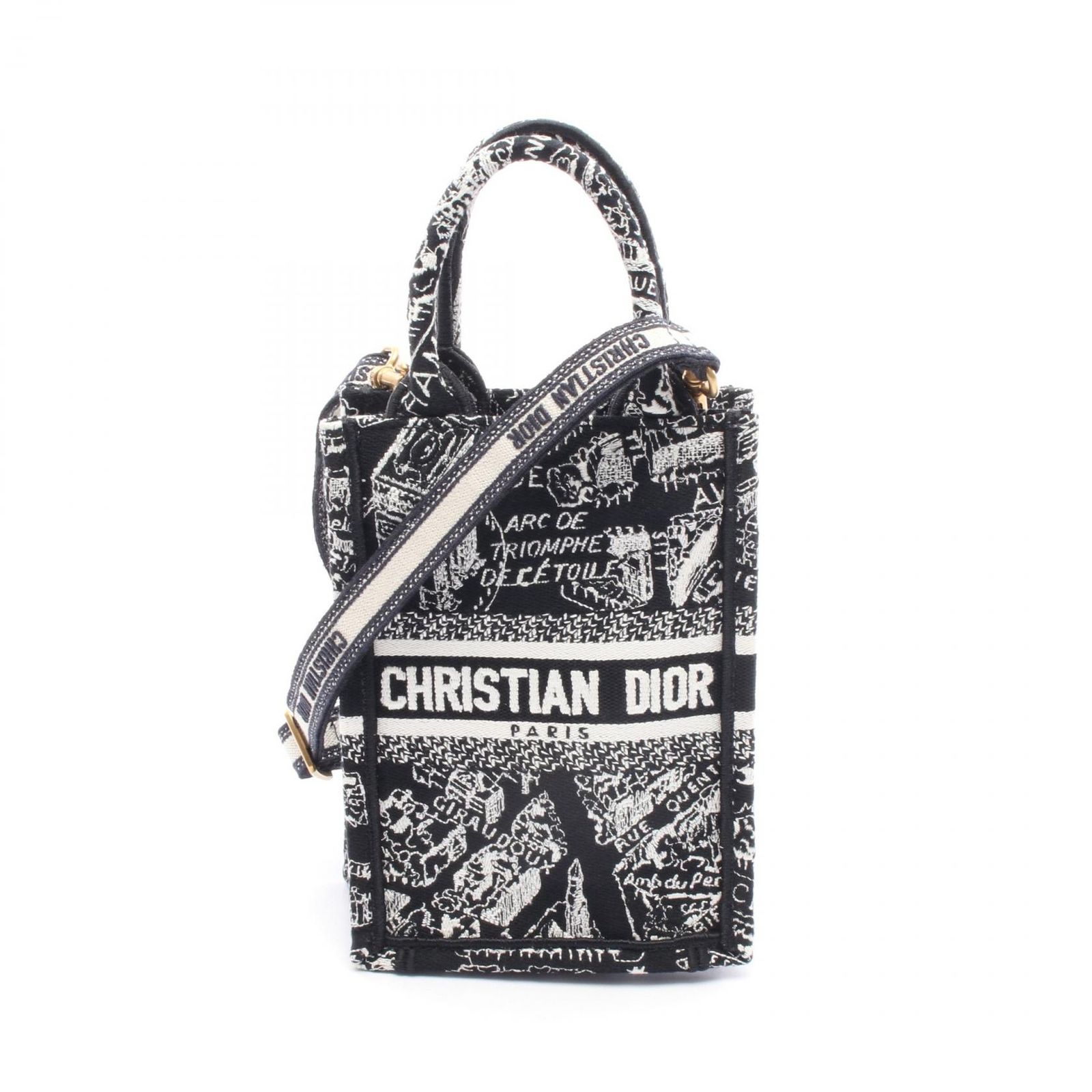 ディオール Dior ハンドバッグ BOOK TOTE ブックトート ミニ フォン