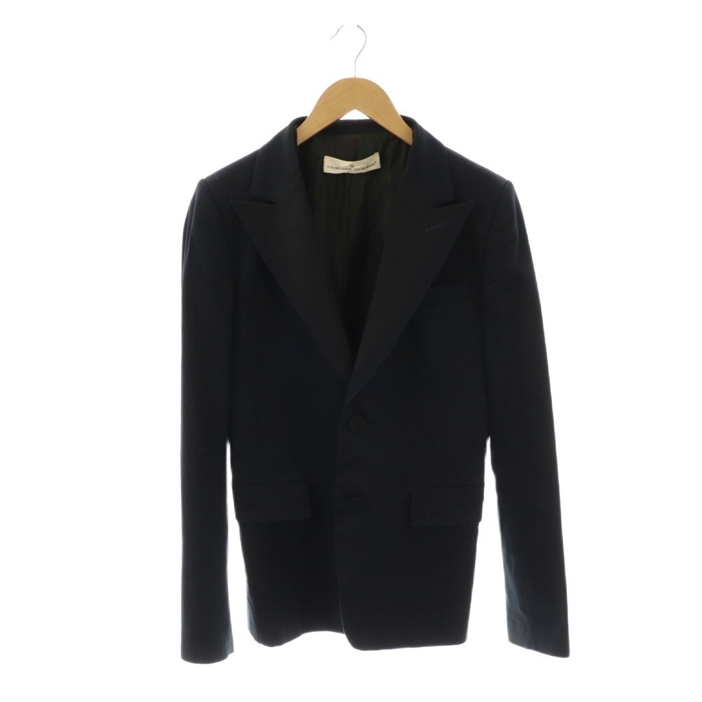 ゴールデングース GOLDEN GOOSE 2Bテーラードジャケット XS ネイビー