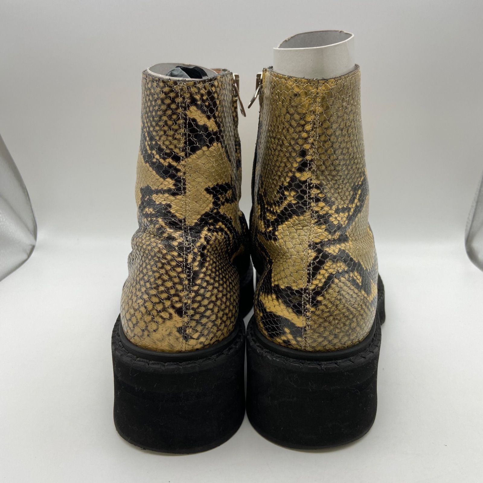 MARNI マルニ サイドジップブーツ パイソン柄 40サイズ イタリア製