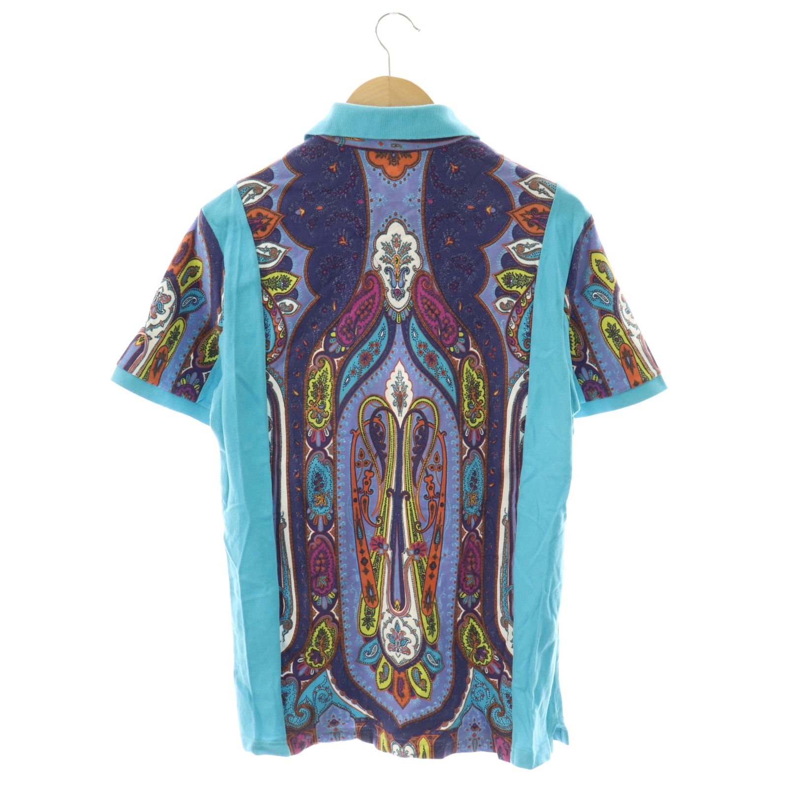 お値下げ！ETRO エトロ ペイズリー柄 ポロシャツ XXL お値下げ！ETRO エトロ ペイズリー柄 ポロシャツ XXL ETRO エトロ