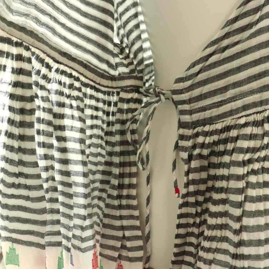 【売約済み】TWO CHAPATI ラバリブラウス　カシュクール ラバリジャケット/ブラウス オリジナルタイプ/カシュクールブラウス H