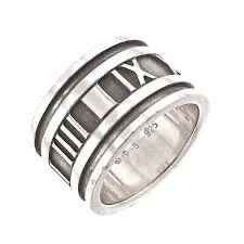 ◎1点限り Tiffany ティファニー アトラス ワイドリング SV925