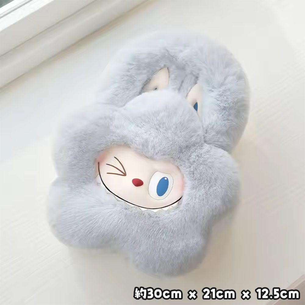 【ポップマート】　ラブブ Labubu 　ぬいぐるみバッグ　鞄　POPMART POPMART】 Labubu Classic Bag Reversible Plush Bag Brown (POP MART