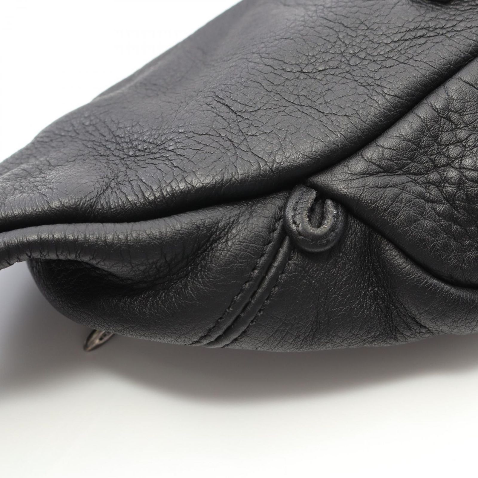 クロムハーツ CHROME HEARTS ウエストバッグ スナットパック レザー