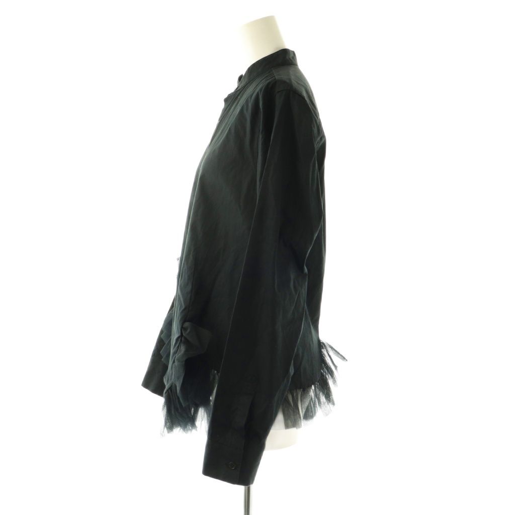 noir kei ninomiya ノワールケイニノミヤ　フリルシャツ noir kei ninomiya フリル変形シャツ