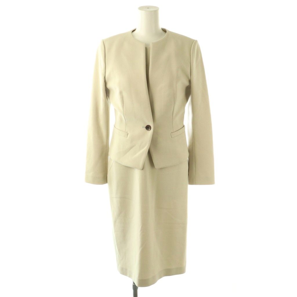 エポカ EPOCA ジャケット ノーカラー ワンピース ロング セットアップ