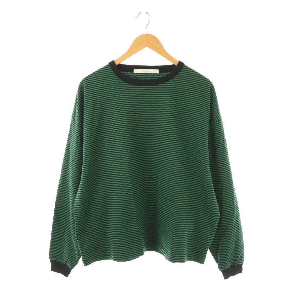 フレームワーク Framework 25AW ミジンボーダーロンT Tシャツ