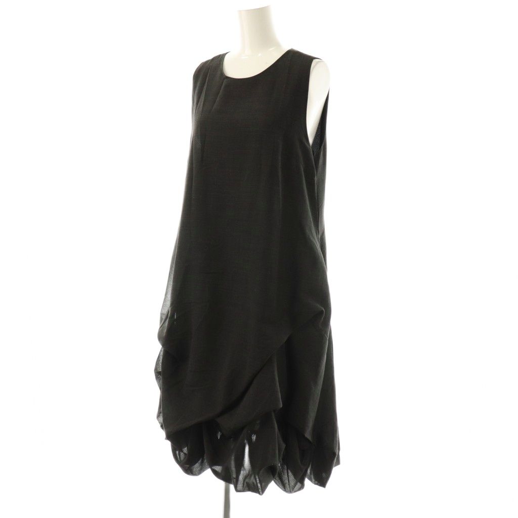 2033A美品デイジーリンフォクシー ノースリーブコクーンワンピース トリアセ デイジーリンフォクシー DAISY LIN For FOXEY 36586 Daisy Grace Grace