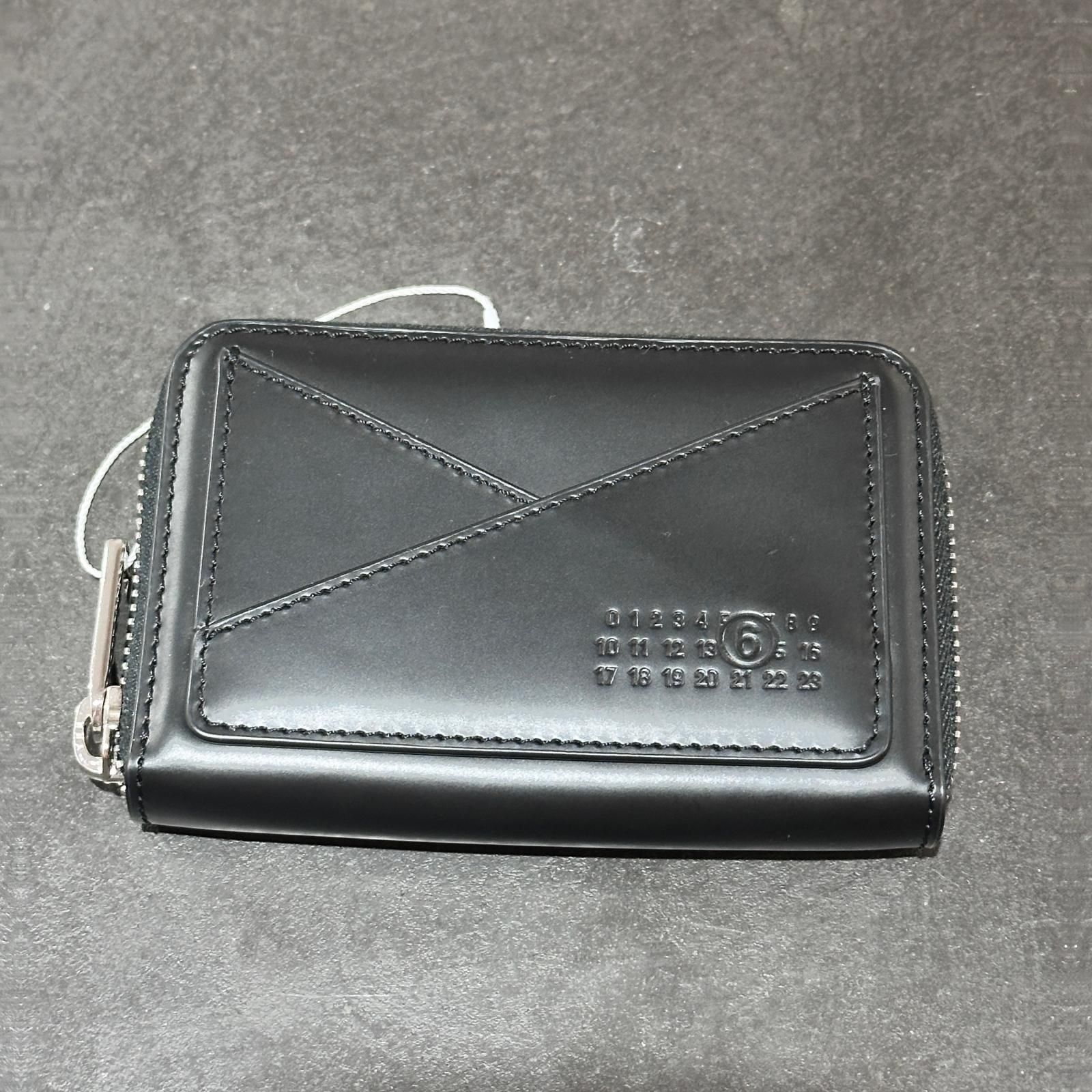 参考上代66000円 未使用 MM6 Japanese Zip Around Wallets