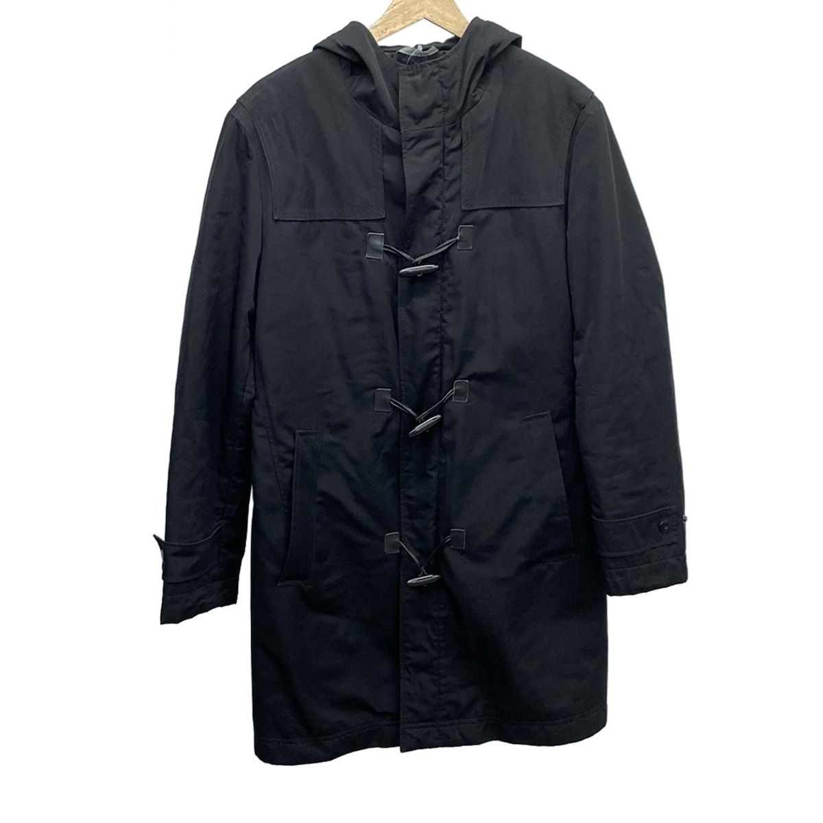 HUGOBOSS(ヒューゴボス) ダッフルコート サイズ44 S メンズ - 黒 長袖