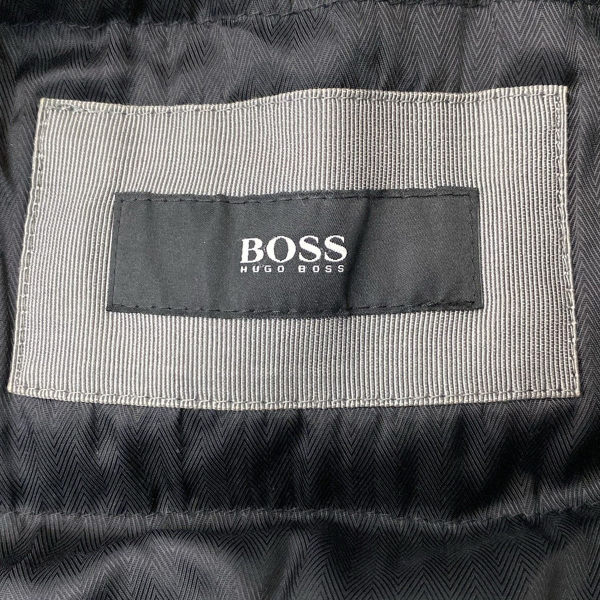 HUGOBOSS(ヒューゴボス) ダッフルコート サイズ44 S メンズ - 黒 長袖