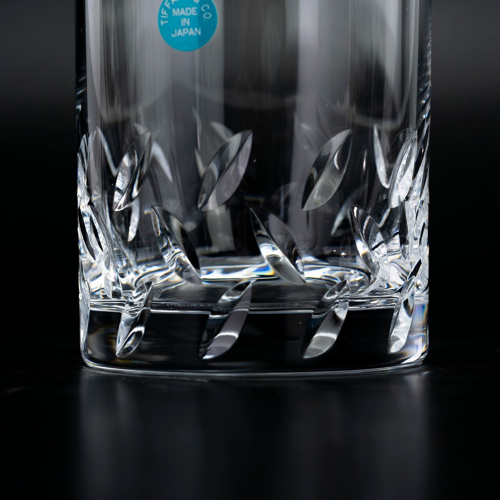 ティファニー TIFFANY＆Co. ロックグラス ペア 日本製 クリスタル